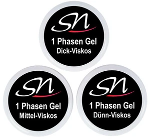 SN 3 in 1 Phasen Gel klar UV Gel Einphasengel Allround All in One Nagelgel 15ml - Bild 1 von 12