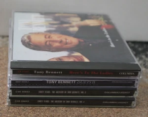 4 Tony Bennette audio CDs--Aritistry of #3 & #4; Duets II; Here's to the Ladies - Picture 1 of 7