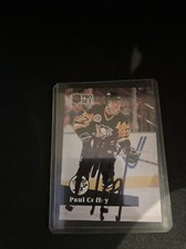 1991-92 Pro Set - #190 Paul Coffey AUTO!! French!