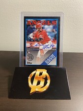 2023 Topps Update 88 Zach Neto On-Card Auto Black /199 Gradeworthy 88BAU-ZAN RC