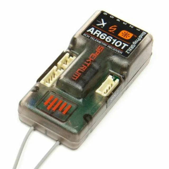 Spektrum AR6610T 6 Channel DSMX Telemetry Receiver