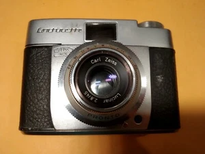 Vintage Kamera Zeiss Ikon Continette Objektiv Carl Zeiss Lucinar 2,8 / 45mm Germanyy - Bild 1 von 9