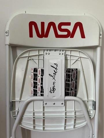 Tom Sachs NASA Chair - Space Program - Signed w/ Zine & Letter - CHER HOROWITZ Cover