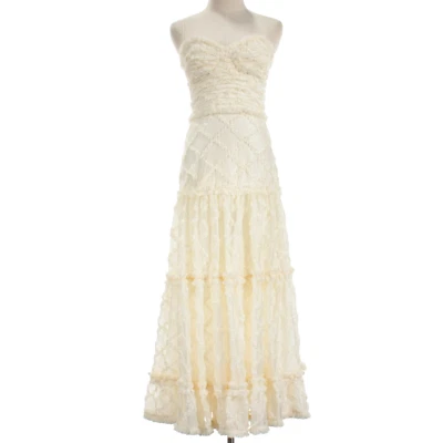 Alexis NWT Rasa Sleeveless Semi-Sheer Midi Dress Size XS in Natural (Ivory) - Image 1 of 4