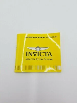 Invicta Watch Manual Booklet - Image 1 of 4
