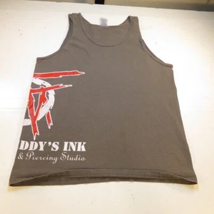 FREDDY'S INK TATTOO & PIERCING STUDIO Hurricane Utah TANK TOP T SHIRT Mens M - Picture 1 of 2