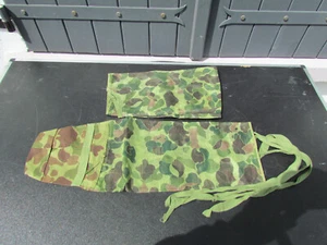 Copriscena / Zanzariera Camuffata US Originale WW2 USMC-US Esercito 44-45 Stock - Picture 1 of 6