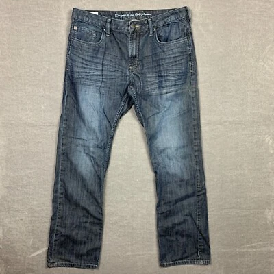 Buffalo David Bitton Stephen Jeans Mens Size 36x33 Slim Fit Straight Denim - Image 1 of 4