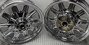 Indian Chieftain Chief Wheels chrome OEM Set 2014 -20 1522506-440 Rims EXCHANGE - Bild 1 von 13