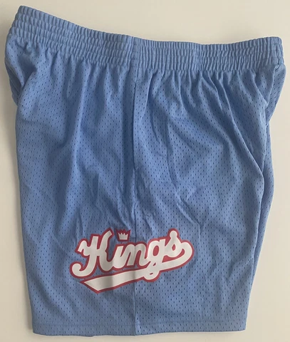 NBA Sacramento Kings Mitchell & Ness Hardwood Classics Swingman Shorts size 3XL Cover