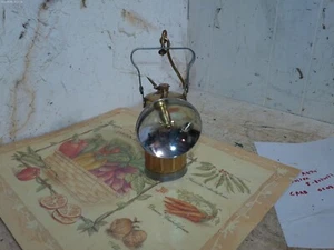NOS Justrite No. 50c brass Carbide Lamp "LAMP, NOS EXCELLENT never used - Picture 1 of 7
