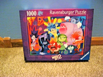 RAVENSBURGER 1000 PIECE PUZZLE INSIDE OUT 2 NEW EMOTIONS @ HEADQUARTERS IN STOCK - Image 1 of 4