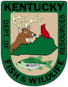 Kentucky Fish & Wildlife Reflective or Matte Vinyl Decal Sticker LEO Crafter KY - Picture 1 of 3