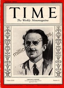 1931 Time March 16 - Kilgore TX strikes oil; Texas Rangers sent in; Gandhi; rare - Picture 1 of 1