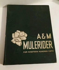 State A&m College Mulerider Yearbook 1950 Arkansas Southern State College - Imagen 1 de 13