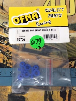 OFNA 10759 INSERTS FOR SERVO ARMS {2sets} NewInPack USA Shipped - Image 1 of 2