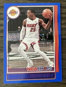 2021-22 Hoops KENDRICK NUNN Blue Parallel card # 60