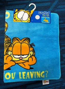 Rare Vintage Garfield Carpet Rug Doormat Never Been Used  - Picture 1 of 3