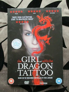 THE GIRL WITH THE DRAGON TATTOO 2010 FILM DVD REGION 2 UK PAL - Picture 1 of 6