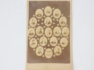 Antique Post Civil War US United States America Presidents CDV Photo - Picture 1 of 3