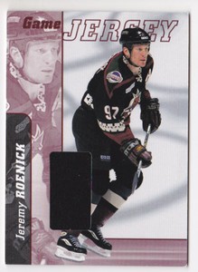 00-01 BAP Signature Jeremy Roenick Game Jersey Be A Player 2000