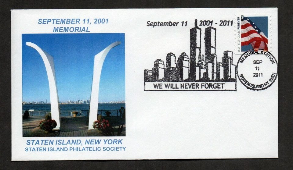 US #4491, 10th anniversary, “We Will Never Forget” September 11 2001. - Image 1 of 1