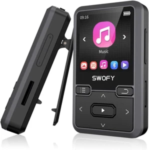32GB Clip Mp3 Player with Bluetooth 5.0, Mini Portable Wearable Mp3 Player with - Picture 1 of 12
