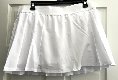 HEAD Womens Pleated White Skort Skirt Tennis Golf Pickleball NEW $50.00 - Image 1 of 4