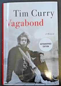 TIM CURRY ACTOR ROCKY HORROR  AUTOGRAPHED VAGABOND A MEMOIR NEW SIGNED BOOK 2025 - Picture 1 of 3