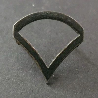 US Army Lapel Badge - Private First Class - Black. - Image 1 of 3