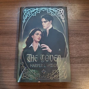 FairyLoot The Coven Harper L. Woods NEW SIGNED STENCILED Romantasy October 2024 - Picture 1 of 5