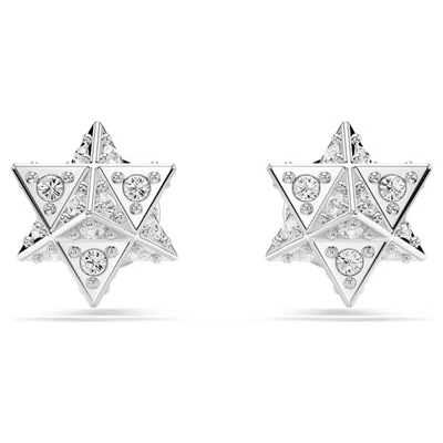 Pendientes Swarovski Dextera 5700322 estrella cristal blanco enchapado en rodio para mujer Foto 1 de 4
