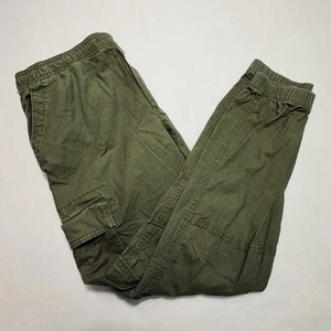 GAP Pants Womens Medium Jogger Utility Cargo Pockets Casual Stretch Waist - Picture 1 of 12