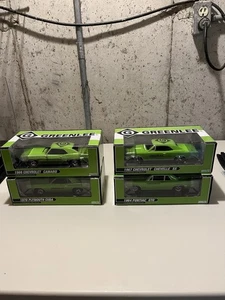 1/24 Greenlee Four Car Set Diecast Cars - Picture 1 of 1