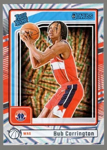 2024-25 Panini Donruss - Rated Rookie Bub Carrington #220 Wedges (RC) - Bild 1 von 2