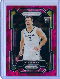 2024 Panini Prizm Draft Picks Red Ice JAKE GOHLKE RC #32 E464 - Imagen 1 de 2