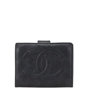 CHANEL COCO Mark Bifold Wallet Women 【Used】 - Picture 1 of 10