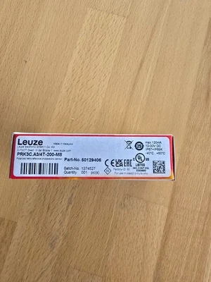 Leuze Reflex-Lichtschranke PRK3C.A3/4T-200-M8 Part-No.50129406 - Bild 1 von 2