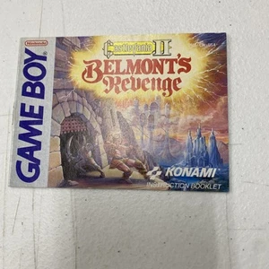 Castlevania II: Belmonts Revenge - Nintendo Game Boy - Nur Originalanleitung! ~~ - Bild 1 von 2