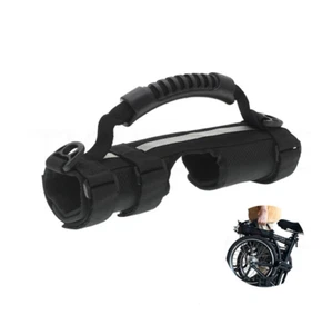 Pour Brompton Bicyclette Transport Poignée Voyage Poignée Vélo Pliant Noire - Bild 1 von 6