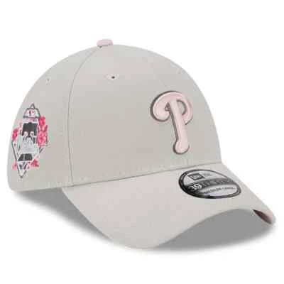 Philadelphia Phillies New Era Mother's Day 39THIRTY Flex Hat 2023 MLB Men's Pink - Image 1 of 4