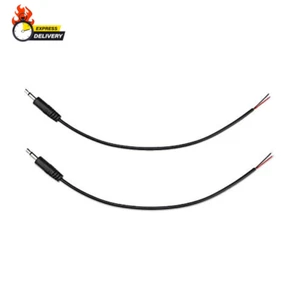 Replacement 3.5Mm Male Plug to Bare Wire Open End TS 2 Pole Mono 1/8" Jack Conne - Picture 1 of 12