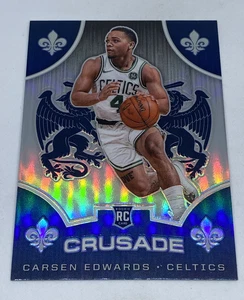 2019-20 Chronicles Crusade Carsen Edwards Silver Prizm Refractor RC #542 Celtics - Picture 1 of 2