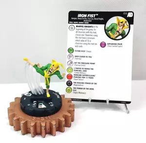 HEROCLIX Avengers Defenders War Set Common #012 Iron Fist w/Card - Picture 1 of 1
