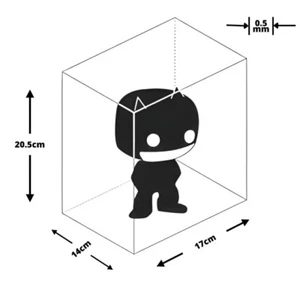 Funko Pop protector 6'' pack 10 pcs, protección para tu colección de figuras - Imagen 1 de 4