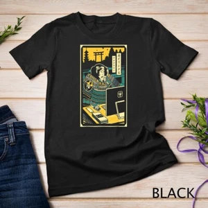 Programador Samurai Guerrero Computadora Camiseta Unisex - Imagen 1 de 15