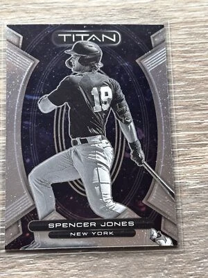 # 9 Spencer Jones New York 2022 Chronicles Titan Baseball - Image 1 of 2