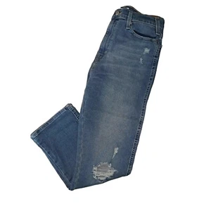 Levi Strauss Signature Womens Blue Size 10 Heritage Straight Leg Jeans 30x30 - Picture 1 of 6