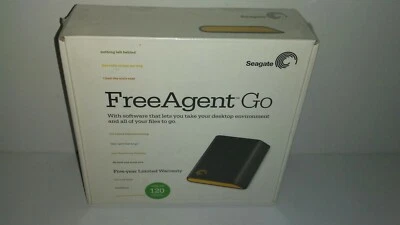 Seagate FreeAgent Go 120 GB USB External Hard Drive ST901203FGB1E1-RK - Image 1 of 2