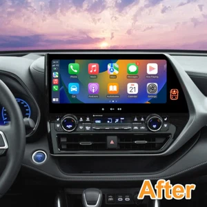 12.3Inch Car GPS Player For Toyota Highlander 2021-2024 Radio Stereo Navi Audio - Picture 1 of 13